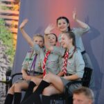 43. Międzynarodowy Harcerski Festiwal Kultury Młodzieży Szkolnej Wiatraczek (10 lipca 2016 r) / Wojciech Habdas / Radio Kielce
