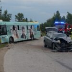 Wypadek w Nowinach (31 lipca 2016 r.) / Piotr Michalski / Radio Kielce