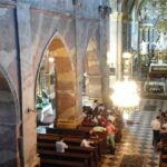 22.07.2016 Jędrzejów. Pielgrzymi z Francji zwiedzają miasto / Ewa Pociejowska-Gawęda / Radio Kielce