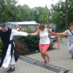 25.07.2016. Festyn na pożegnanie pielgrzymów w Jędrzejowie / Ewa Pociejowska-Gawęda / Radio Kielce