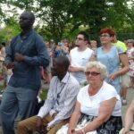 25.07.2016. Festyn na pożegnanie pielgrzymów w Jędrzejowie / Ewa Pociejowska-Gawęda / Radio Kielce