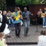 25.07.2016. Festyn na pożegnanie pielgrzymów w Jędrzejowie / Ewa Pociejowska-Gawęda / Radio Kielce