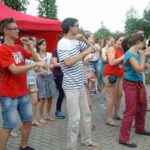 25.07.2016. Festyn na pożegnanie pielgrzymów w Jędrzejowie / Ewa Pociejowska-Gawęda / Radio Kielce