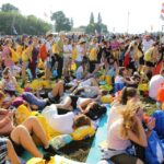 Nabożeństwo Drogi Krzyżowej na krakowskich Błoniach (29 lipca 2016 r.) / Wojciech Habdas / Radio Kielce