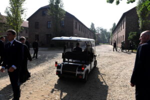 29.07.2016 Papież Franciszek w Auschwitz-Birkenau. / Mazur / episkopat.pl