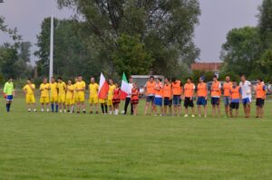 26.07.2016. Festiwal Młodych w Skalbmierzu. Mecz Polska-Włochy / Kamil Włosowicz / Radio Kielce