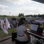 23.07.2016 ŚDM. Msza Święta na błoniach w Sandomierzu / Grażyna Szlęzak-Wójcik / Radio Kielce