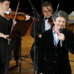 7.7.2016 Busko-Zdrój. XXII Międzynarodowy Festiwal Muzyczny im. Krystyny Jamroz. Śpiewający aktor - Jacek Wójcicki / Leszek Ślusarski / Radio Kielce