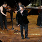 7.7.2016 Busko-Zdrój. XXII Międzynarodowy Festiwal Muzyczny im. Krystyny Jamroz. Śpiewający aktor - Jacek Wójcicki / Leszek Ślusarski / Radio Kielce