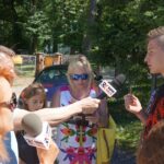 21.07.2016 Wakacje z duchami historii. Łoniów / Grzegorz Jamka / Radio Kielce