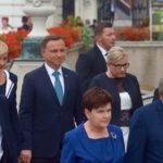 Msza święta na Jasnej Górze, sprawowana przez papieża Franciszka w 1050-lecie chrztu Polski. W nabożeństwie wziął udział prezydent RP Andrzej Duda oraz premier Beata Szydło / Bartłomiej Zapała / Radio Kielce