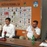 28.07.2016. Konferencja prasowa KSZO Ostrowiec S.A. / Jakub Rożek / Radio Kielce