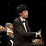 02.07.2016 Busko-Zdrój. XXII Międzynarodowy Festiwal Muzyczny im.Krystyny Jamroz. Eric Lu - laureat IV nagrody ostatniego konkursu chopinowskiego. / Jarosław Kubalski / Radio Kielce