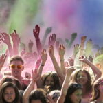 02.07.2016 Kielce. Festiwal Kolorów na parkingu Galerii Korona. / Jarosław Kubalski / Radio Kielce