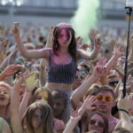 02.07.2016 Kielce. Festiwal Kolorów na parkingu Galerii Korona. / Jarosław Kubalski / Radio Kielce