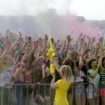 02.07.2016 Kielce. Festiwal Kolorów na parkingu Galerii Korona. / Jarosław Kubalski / Radio Kielce