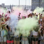 02.07.2016 Kielce. Festiwal Kolorów na parkingu Galerii Korona. / Jarosław Kubalski / Radio Kielce