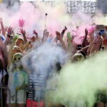 02.07.2016 Kielce. Festiwal Kolorów na parkingu Galerii Korona. / Jarosław Kubalski / Radio Kielce