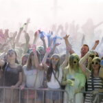 02.07.2016 Kielce. Festiwal Kolorów na parkingu Galerii Korona. / Jarosław Kubalski / Radio Kielce