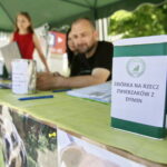 02.07.2016 Kielce. Happening na Placu Artystów. Nie porzucaj zwierząt. / Jarosław Kubalski / Radio Kielce