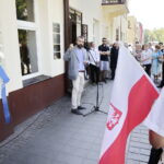 02.07.2016 Kielce. Odsłonięcie tablic z cytatami papieży dotyczących pogromu kieleckiego. / Jarosław Kubalski / Radio Kielce