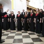 03.07.2016 Święty Krzyż. III Ogólnopolski Przegląd Chórów Akademickich. Chór Politechniki Śląskiej w Gliwicach. / Jarosław Kubalski / Radio Kielce