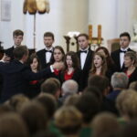 03.07.2016 Święty Krzyż. III Ogólnopolski Przegląd Chórów Akademickich. Chór Politechniki Śląskiej w Gliwicach. / Jarosław Kubalski / Radio Kielce