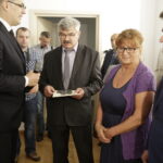 03.07.2016 Kielce. Uroczystość przekazania odnalezionych szczątków Żołnierzy Wyklętych rodzinom. Rodzina Czesława Spadło. / Jarosław Kubalski / Radio Kielce