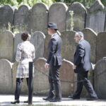 04.07.2016 Kielce. Obchody rocznicy pogromu kieleckiego. Prezydent Andrzej Duda odwiedził kirkut na Pakoszu. / Jarosław Kubalski / Radio Kielce