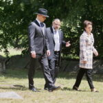 04.07.2016 Kielce. Obchody rocznicy pogromu kieleckiego. Prezydent Andrzej Duda odwiedził kirkut na Pakoszu. / Jarosław Kubalski / Radio Kielce