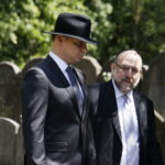 04.07.2016 Kielce. Obchody rocznicy pogromu kieleckiego. Prezydent Andrzej Duda odwiedził kirkut na Pakoszu. / Jarosław Kubalski / Radio Kielce