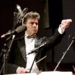 05.07.2016 Busko-Zdrój. XXII Festiwal im. Krystyny Jamroz. Koncert jubileuszowy na 80-te urodziny kompozytora Henryka Kuźniaka. Dyryguje Janusz Powolny. / Jarosław Kubalski / Radio Kielce