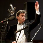 05.07.2016 Busko-Zdrój. XXII Festiwal im. Krystyny Jamroz. Koncert jubileuszowy na 80-te urodziny kompozytora Henryka Kuźniaka. Dyryguje Janusz Powolny. / Jarosław Kubalski / Radio Kielce