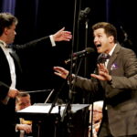 05.07.2016 Busko-Zdrój. XXII Festiwal im. Krystyny Jamroz. Koncert jubileuszowy na 80-te urodziny kompozytora Henryka Kuźniaka. Śpiewa Wojciech Stolorz. / Jarosław Kubalski / Radio Kielce