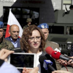 5.7.2016 Kielce. Świętokrzyski Urząd Wojewódzki organizuje na placu Wolności w Kielcach dwudniowy piknik związany ze szczytem NATO w Polsce. O planach poinformowała na konferencji prasowej wojewoda świętokrzyski Agata Wojtyszek / Jarosław Kubalski / Radio Kielce