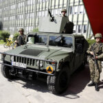 5.7.2016 Kielce. Świętokrzyski Urząd Wojewódzki organizuje na placu Wolności w Kielcach dwudniowy piknik związany ze szczytem NATO w Polsce. O planach poinformowała na konferencji prasowej wojewoda świętokrzyski Agata Wojtyszek / Jarosław Kubalski / Radio Kielce