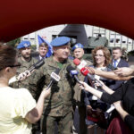 5.7.2016 Kielce. Świętokrzyski Urząd Wojewódzki organizuje na placu Wolności w Kielcach dwudniowy piknik związany ze szczytem NATO w Polsce. O planach poinformowała na konferencji prasowej wojewoda świętokrzyski Agata Wojtyszek / Jarosław Kubalski / Radio Kielce