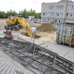 05.07.2016 Kielce. Wyburzono budynek techniczny na kampusie UJK przy ulicy Świętokrzyskiej. Powstanie tu parking. / Jarosław Kubalski / Radio Kielce
