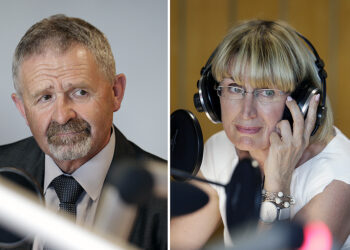 05.07.2016 Kielce. Punkty Widzenia . Kazimierz Madzik i Edyta Lato / Jarosław Kubalski / Radio Kielce