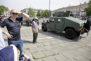 08.07.2016 Kielce. Piknik na Placu Wolności towarzyszący Szczytowi NATO w Warszawie. / Jarosław Kubalski / Radio Kielce