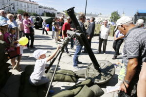 08.07.2016 Kielce. Piknik na Placu Wolności towarzyszący Szczytowi NATO w Warszawie. / Jarosław Kubalski / Radio Kielce