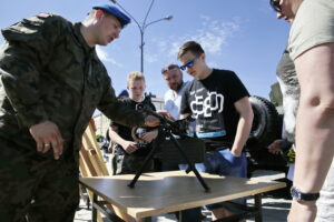 08.07.2016 Kielce. Piknik na Placu Wolności towarzyszący Szczytowi NATO w Warszawie. / Jarosław Kubalski / Radio Kielce