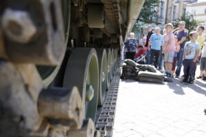 08.07.2016 Kielce. Piknik na Placu Wolności towarzyszący Szczytowi NATO w Warszawie. / Jarosław Kubalski / Radio Kielce