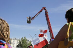 08.07.2016 Kielce. Piknik na Placu Wolności towarzyszący Szczytowi NATO w Warszawie. / Jarosław Kubalski / Radio Kielce