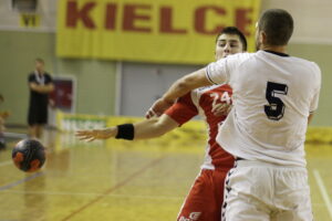 08.07.2016 Kielce. Sparing młodzieżowych reprezentacji w piłkę ręczną. Mecz Polska - Rosja. / Jarosław Kubalski / Radio Kielce