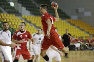 08.07.2016 Kielce. Sparing młodzieżowych reprezentacji w piłkę ręczną. Mecz Polska - Rosja. / Jarosław Kubalski / Radio Kielce