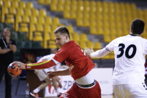 08.07.2016 Kielce. Sparing młodzieżowych reprezentacji w piłkę ręczną. Mecz Polska - Rosja. / Jarosław Kubalski / Radio Kielce