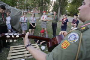 11.07.2016 Kielce. Festiwal Harcerski. Obóz festiwalowy na przy al. 1000-lecia Państwa Polskiego. / Jarosław Kubalski / Radio Kielce