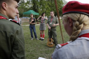 11.07.2016 Kielce. Festiwal Harcerski. Obóz festiwalowy na przy al. 1000-lecia Państwa Polskiego. / Jarosław Kubalski / Radio Kielce