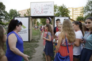 11.07.2016 Kielce. Festiwal Harcerski. Obóz festiwalowy na przy al. 1000-lecia Państwa Polskiego. / Jarosław Kubalski / Radio Kielce